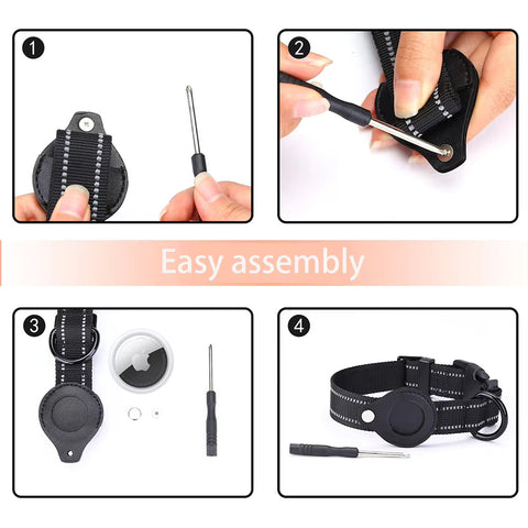 For Apple Airtag Case Cat Dog Collar GPS Finder